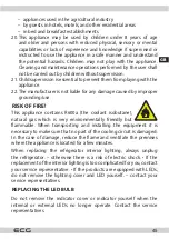 Предварительный просмотр 45 страницы ECG ERB 21860 NWA++ Instruction Manual