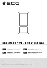 Preview for 1 page of ECG ERB 21861 NXE Instruction Manual