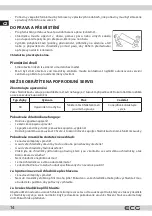 Preview for 14 page of ECG ERB 21861 NXE Instruction Manual