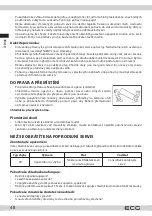 Preview for 48 page of ECG ERB 21880 NXE Instruction Manual