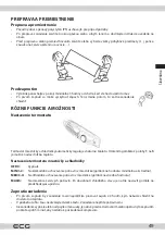 Preview for 49 page of ECG ERD 21430 W Instruction Manual