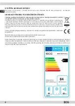 Preview for 8 page of ECG ERM 10471 WA++ Instruction Manual