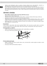 Preview for 12 page of ECG ERS 21780 NWA+ Instruction Manual