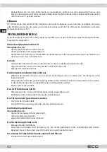 Preview for 42 page of ECG ERS 21780 NWF Instruction Manual