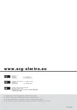 Preview for 60 page of ECG ERS 21780 NWF Instruction Manual