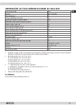 Preview for 11 page of ECG ERT 10841 WA+ Instruction Manual