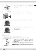 Предварительный просмотр 9 страницы ECG ES 150 Quick&Fresh Instruction Manual