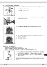 Предварительный просмотр 55 страницы ECG ES 150 Quick&Fresh Instruction Manual