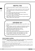 Preview for 32 page of ECG ESP 20301 Instruction Manual