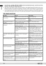 Preview for 16 page of ECG ESP 20501 Iron Instruction Manual