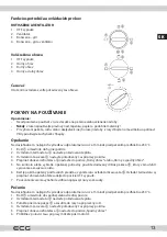 Предварительный просмотр 13 страницы ECG ET 20482 Stainless Instruction Manual