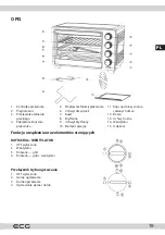 Предварительный просмотр 19 страницы ECG ET 20482 Stainless Instruction Manual