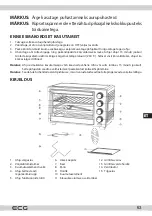 Предварительный просмотр 63 страницы ECG ET 20482 Stainless Instruction Manual