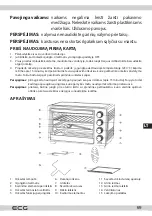 Предварительный просмотр 69 страницы ECG ET 20482 Stainless Instruction Manual