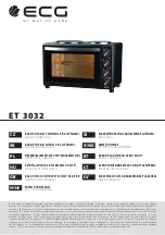 Предварительный просмотр 1 страницы ECG ET 3032 Instruction Manual