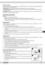 Предварительный просмотр 61 страницы ECG ET 3032 Instruction Manual