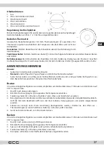 Предварительный просмотр 37 страницы ECG ET 32303 Instruction Manual