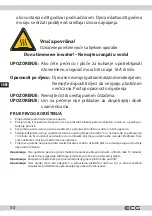 Предварительный просмотр 50 страницы ECG ET 32303 Instruction Manual