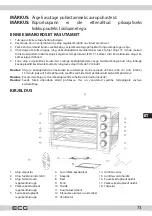 Предварительный просмотр 73 страницы ECG ET 32303 Instruction Manual