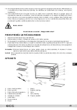 Предварительный просмотр 45 страницы ECG ET 4520 Instruction Manual