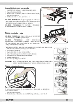 Предварительный просмотр 39 страницы ECG ETF 1270 DA++ Instruction Manual