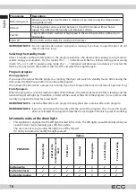 Preview for 16 page of ECG ETF 90 Heat BlackLine Instruction Manual