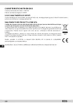 Предварительный просмотр 26 страницы ECG EV 1501 Instruction Manual