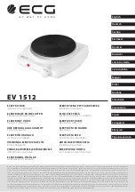 Preview for 1 page of ECG EV 1512 Instruction Manual