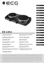 Preview for 1 page of ECG EV 2512 Instruction Manual