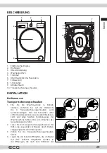 Предварительный просмотр 29 страницы ECG EWF 1053 MD Instruction Manual