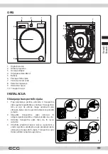 Предварительный просмотр 89 страницы ECG EWF 1053 MD Instruction Manual