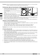 Предварительный просмотр 90 страницы ECG EWF 1053 MD Instruction Manual