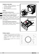 Предварительный просмотр 92 страницы ECG EWF 1053 MD Instruction Manual