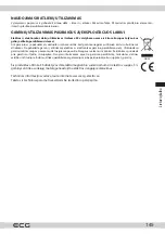 Предварительный просмотр 145 страницы ECG EWF 1053 MD Instruction Manual