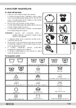 Предварительный просмотр 155 страницы ECG EWF 1053 MD Instruction Manual