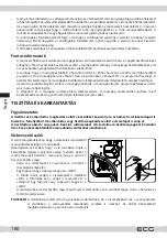 Предварительный просмотр 160 страницы ECG EWF 1053 MD Instruction Manual