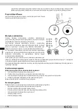 Предварительный просмотр 178 страницы ECG EWF 1053 MD Instruction Manual