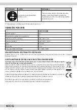 Предварительный просмотр 223 страницы ECG EWF 1053 MD Instruction Manual