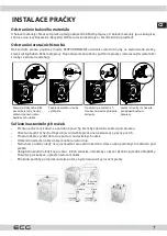 Preview for 7 page of ECG EWF 1062 DA++ Instruction Manual