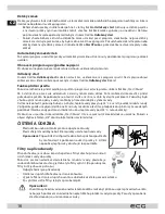 Предварительный просмотр 16 страницы ECG EWF 1062 DA+++ Instruction Manual