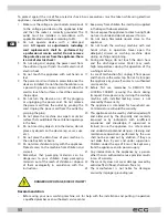 Предварительный просмотр 50 страницы ECG EWF 1062 DA+++ Instruction Manual