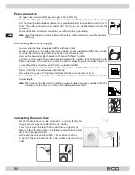 Предварительный просмотр 54 страницы ECG EWF 1062 DA+++ Instruction Manual