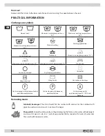 Предварительный просмотр 64 страницы ECG EWF 1062 DA+++ Instruction Manual