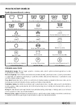 Предварительный просмотр 36 страницы ECG EWF 1064 DA+++ Instruction Manual