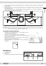 Предварительный просмотр 31 страницы ECG EWF 1064 DD Instruction Manual