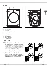 Предварительный просмотр 51 страницы ECG EWF 1064 DD Instruction Manual