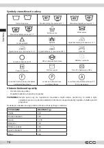 Предварительный просмотр 76 страницы ECG EWF 1064 DD Instruction Manual