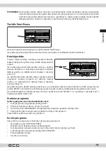 Предварительный просмотр 79 страницы ECG EWF 1064 DD Instruction Manual