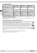 Предварительный просмотр 86 страницы ECG EWF 1064 DD Instruction Manual