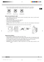 Preview for 9 page of ECG EWF 1280 IDA+++ Instruction Manual